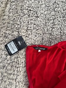 Vibrant Red Jumpsuit