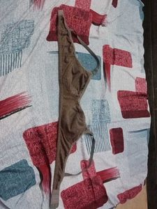 Comfortable Brown Bra