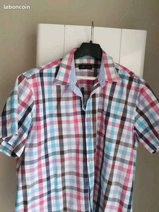 Men's Plaid Short Sleeve Shirt