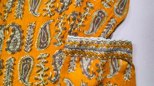 Yellow Anarkali Kurta