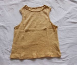 &#34;Sand Dune&#34; Ribbed Knit Tank