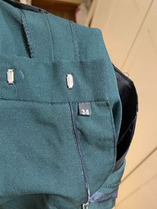 Dark Green Formal Pants