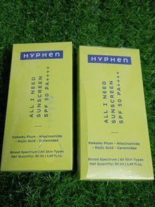 2 Hyphen All I Need Sunscreen SPF50 PA++++