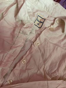 Oversized Stunning White Crop Shirt