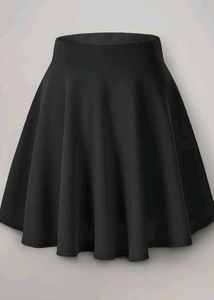 Black Skater Skirt