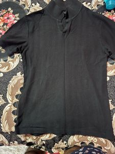 Men&#39;s Black Polo T-Shirt | Damensch