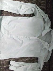Classic White Button-Down Shirt