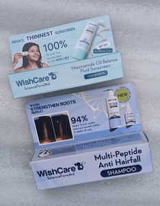 Wishcare Sunscreen & Shampoo Sample Pack
