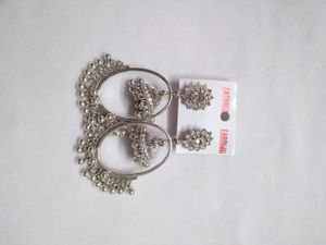 Beautiful silver earrings