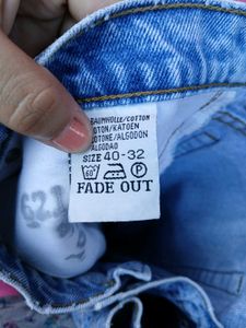 Light Wash Denim Jeans