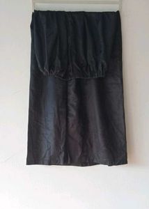 Black Embroidered Kurti with pant