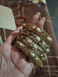 Bangles with Pearls