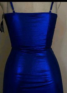 Elegant Blue Evening Gown