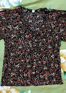 Floral Print Top