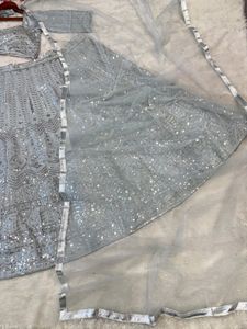 🆕️🆕️Premium Rangoli Silk Sequins Embellished Lehenga