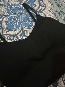 Black Korean Bralette
