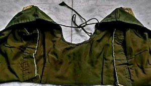 Olive Green Color Cotton blouse