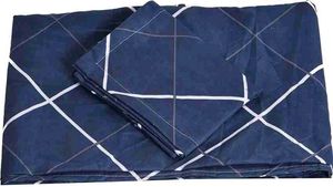 Elegant Blue Double Bedsheet