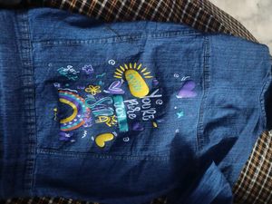 Women Blue Small Denim