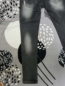 Stylish Grey Patch Jeans