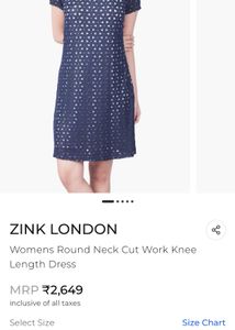 Neww Zink London Cutout Midi Dress