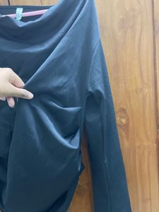 Elegant Black Long Sleeve Top