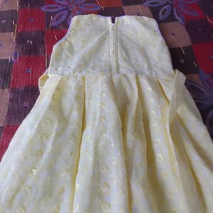 Yellow Sleeveless Dress
