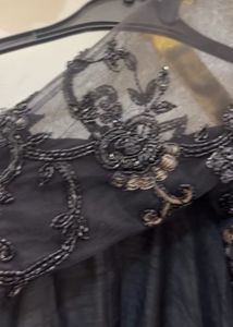 Elegant Black Ethnic Gown