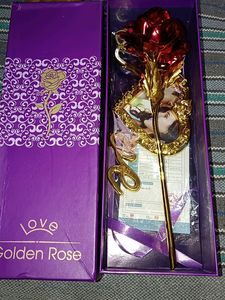 Artificial Love Frame Rose With Stand