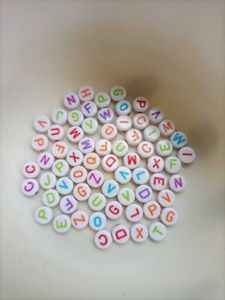 Colorful Letter Beads (60++)