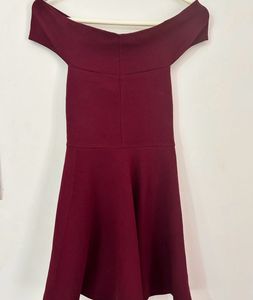 Burgundy Dress