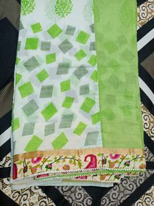 Simple Cotton Saree For Women&#39;s