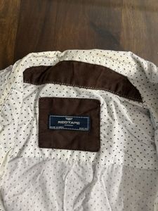 White Printed Casual Shirt