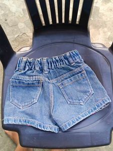 Girls Short Denim