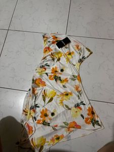 Floral Print Mini Dress