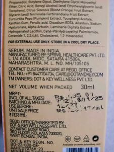 Dot &amp; Key Vitamin C+E Face Serum