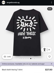 KEITH HARRY EDITION UNISEX OVERSIZE TEE 👀🔥🔥