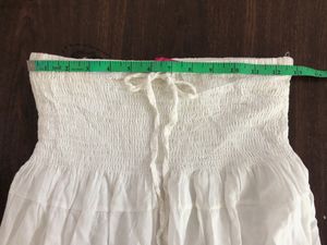 Imported Off White Tube Dress(Women’s)