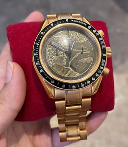 Omega Unique Gold Chronograph Watch