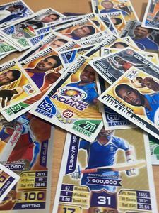 50 Cards Of Cricket Attax