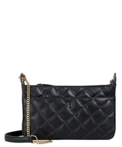 Quilted Navy Crossbody Bag