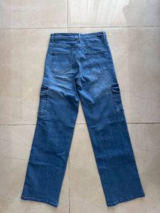 Lyra Denim Cargo Pants