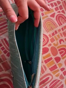 Embroidered Cloth Clutch