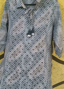 Elegant Grey Kurta