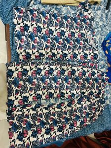 Floral Print Cord Set