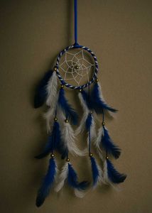 Lucky Blue Dream Catcher