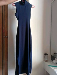 Sleeveless Black Maxi Dress with price tag