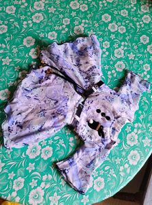 Abstract Print Blouse