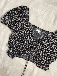 H&amp;m Ruched Top