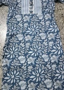 Elegant Floral Printed Kurta Set